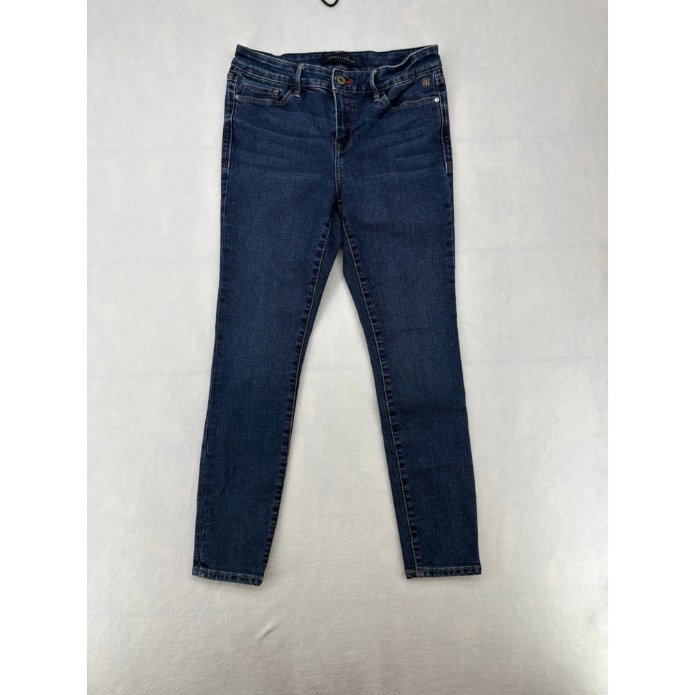 Tommy Hilfiger Raleigh Highrise Skinny Jeans Womens 2 Blue Denim